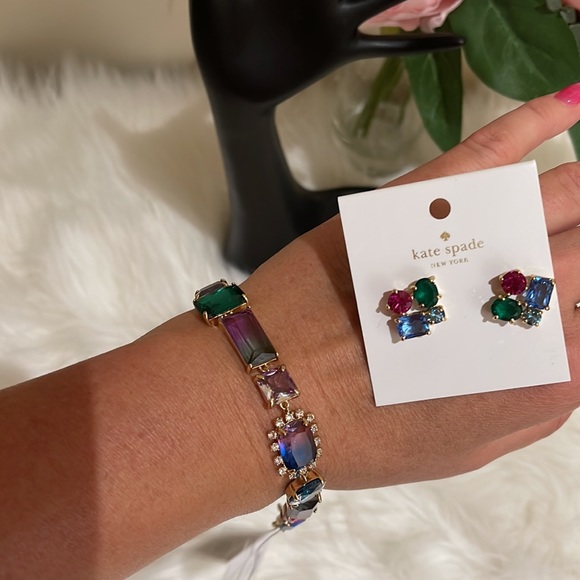 Kate Spade ♠️ bracelet and earrings set! Gorgeous! - Picture 5 of 6